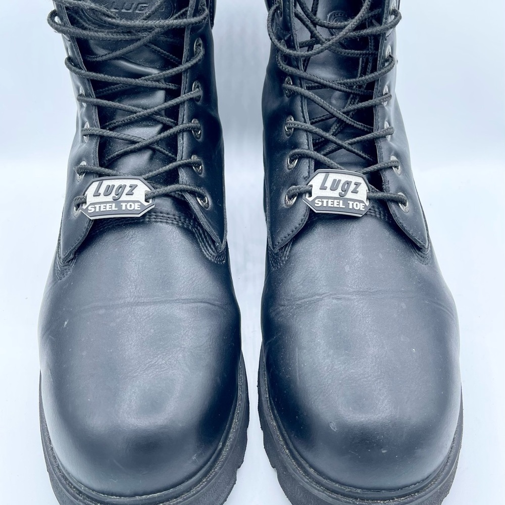 Lugz Men's Black Boots Size 12 - Picture 4 of 10